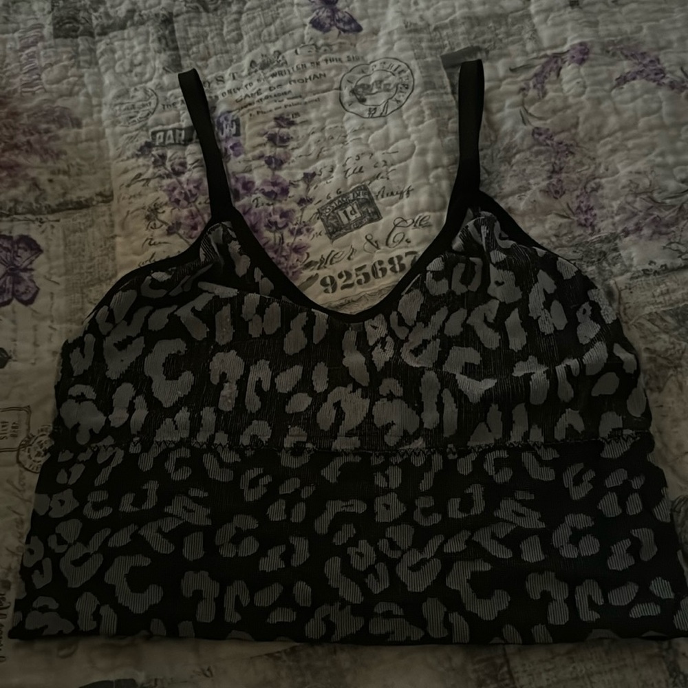 Cheetah, print tank top
